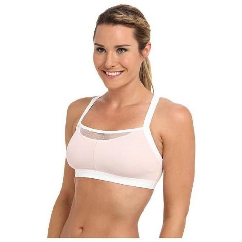 NWT Josie by Natori 32D/DD Amp'd Sport Tank Style 847170 Pink 123740